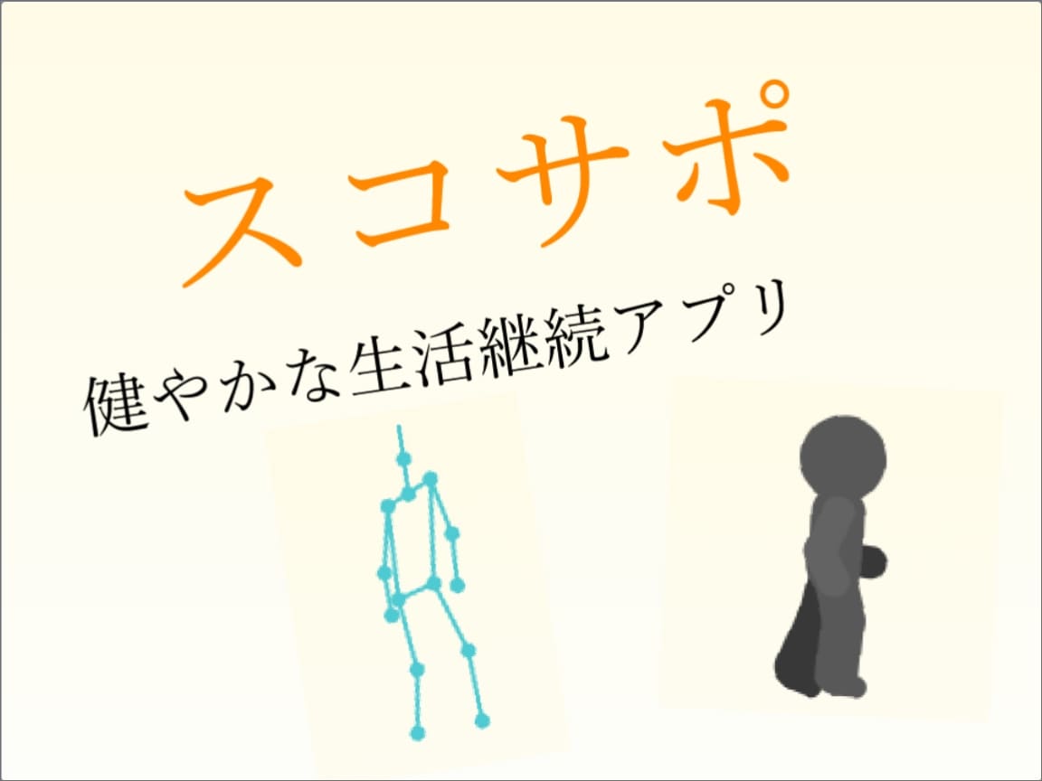 健やか生活継続アプリ「スコサポ」